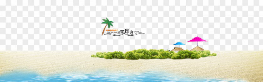Beach Sea Brand Logo Text PNG