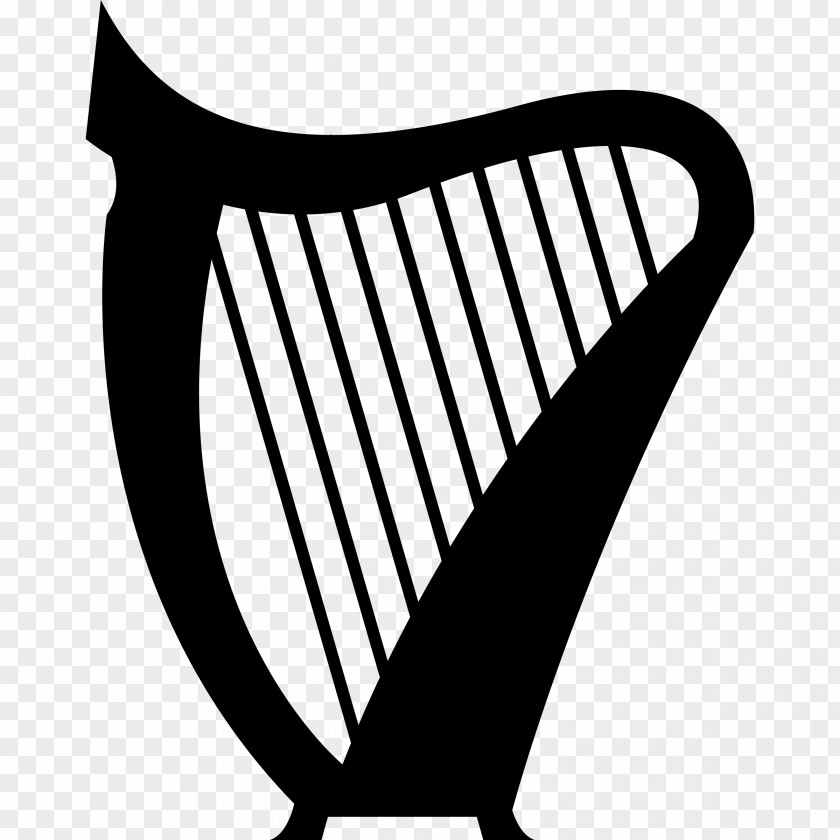 Harp Celtic Clip Art PNG