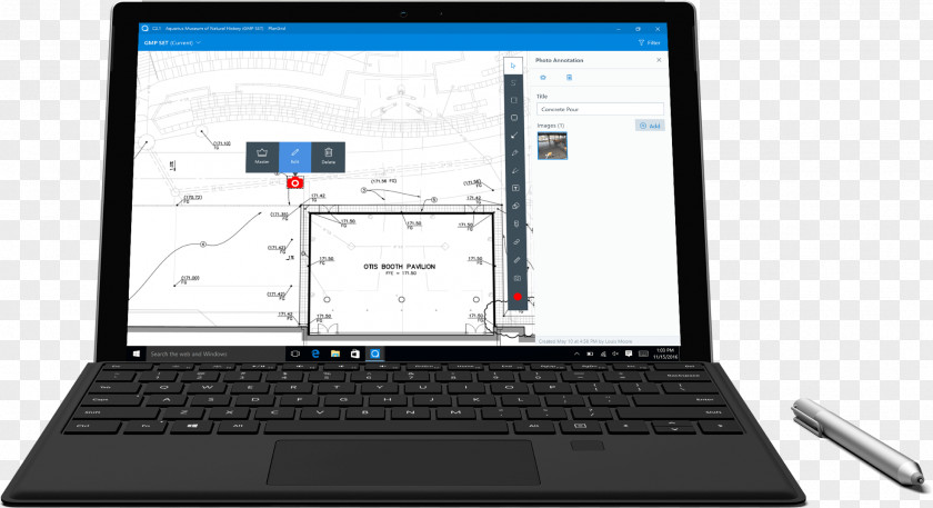 Laptop Netbook Personal Computer PlanGrid Microsoft Surface PNG