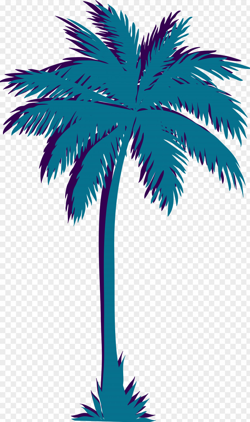 Spring Break Clipart Download Palm Trees Vaporwave Clip Art Vector Graphics PNG