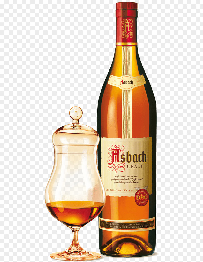 Wine Brandy Asbach Uralt Liquor Distillation PNG