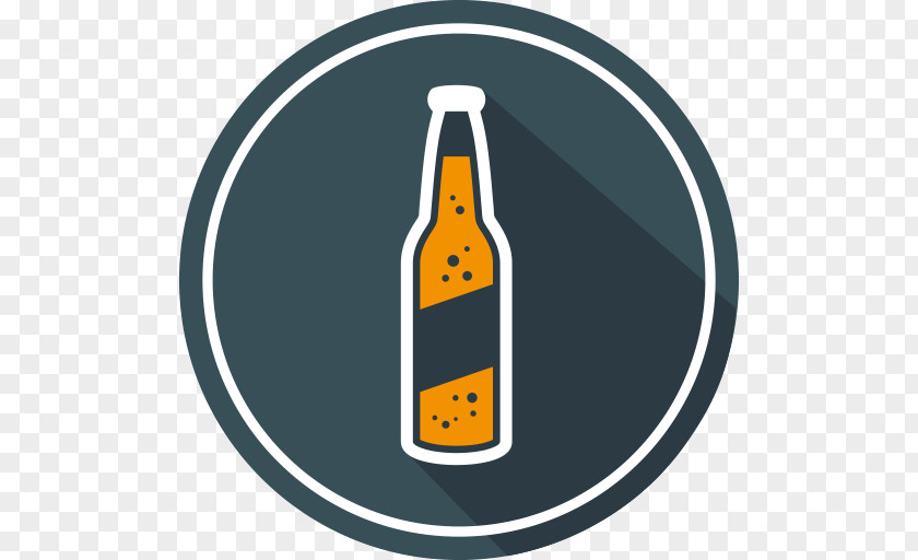 Beer Bottle Glass Logo PNG