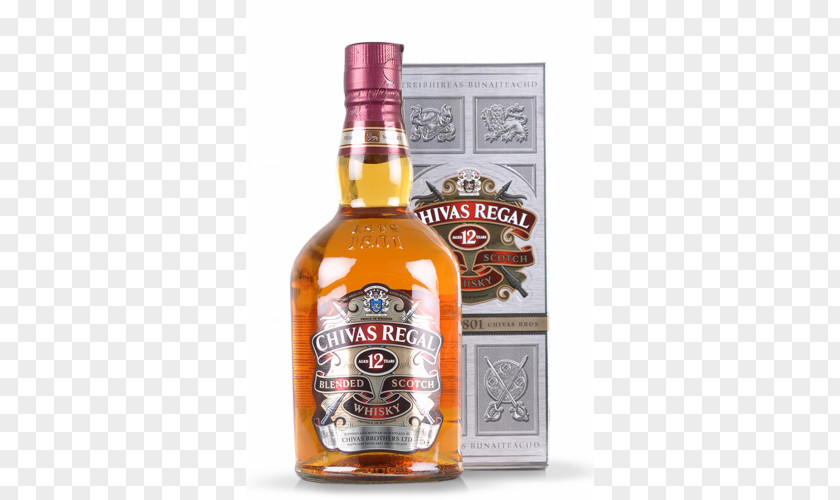 Chivas Regal Blended Whiskey Scotch Whisky Distilled Beverage PNG