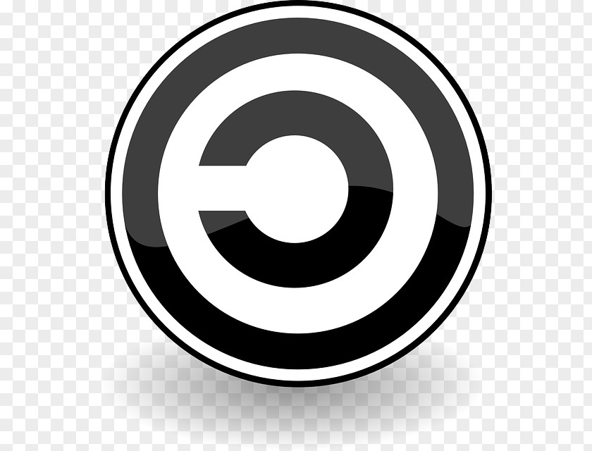 Copyright Copyleft Clip Art PNG