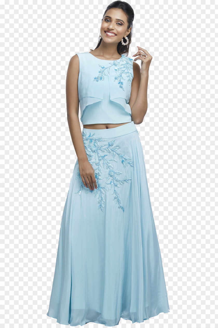 Dress Blue Crop Top Clothing PNG