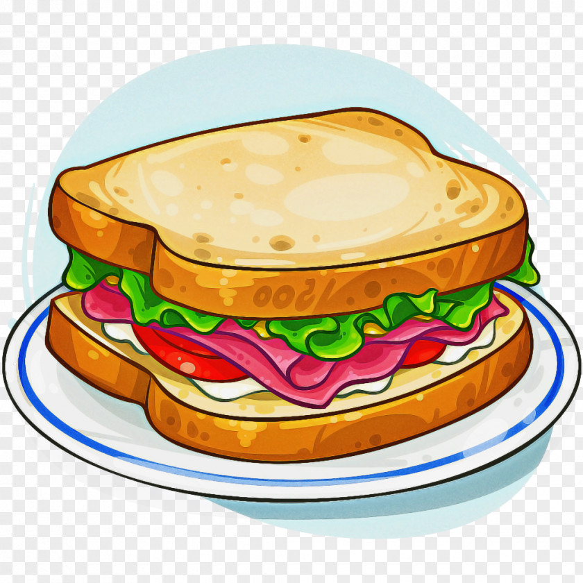 Lunch Blt Junk Food Cartoon PNG