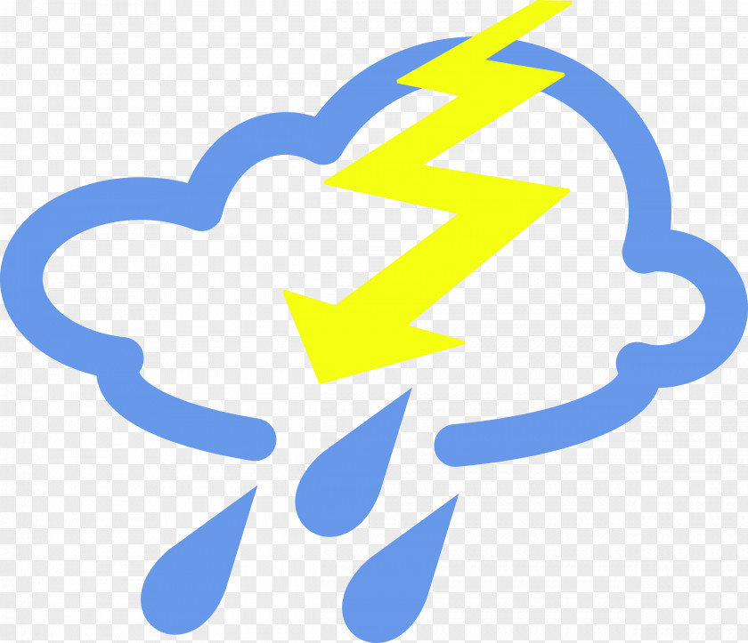 Simple Symbol Cliparts Weather Thunderstorm Cloud Clip Art PNG