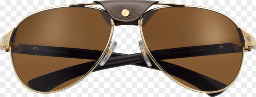 Sunglasses Goggles Cartier Santos PNG