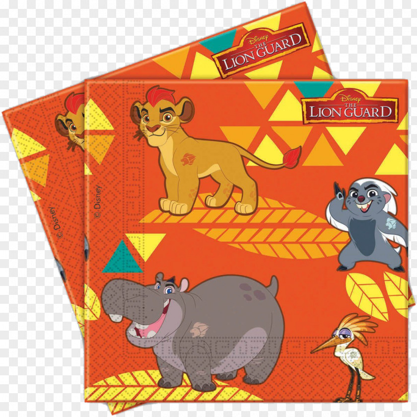 The Lion Guard Cloth Napkins Kion Party Birthday PNG