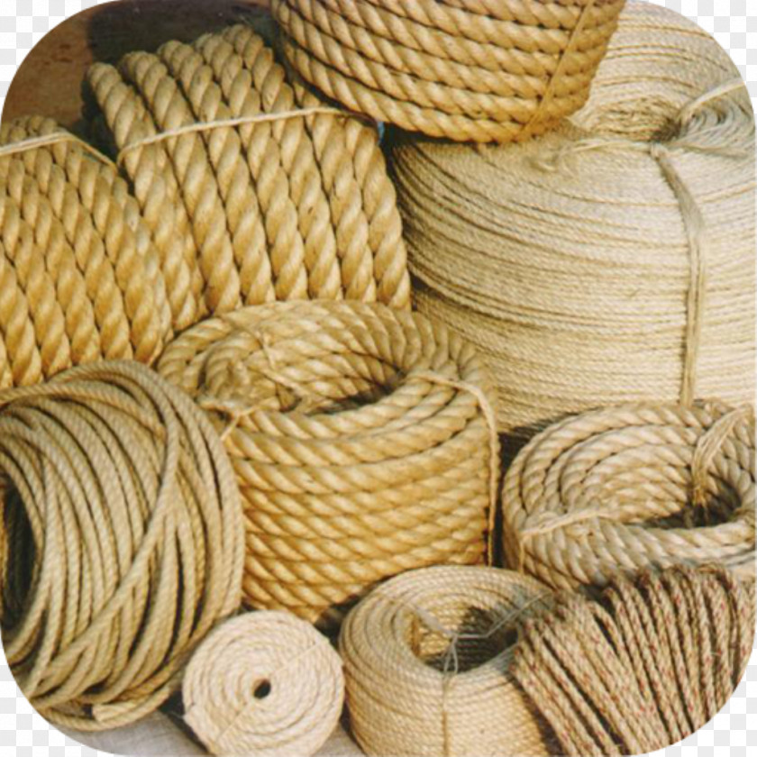 Twine Sisal Rope Textile Hemp Fiber PNG