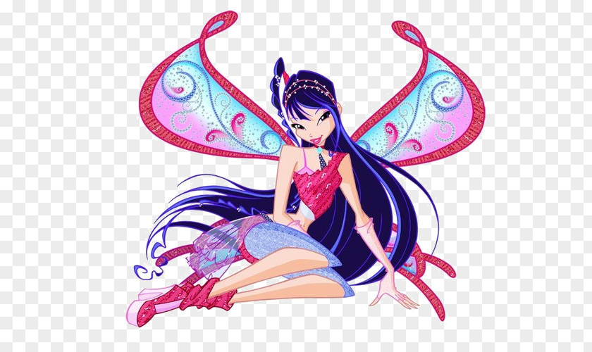 Winx Club Season 6 Musa Aisha Roxy Stella Tecna PNG