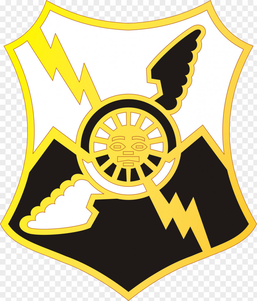 Artillery United States Air Defense Branch 61st Regiment Distinctive Unit Insignia PNG
