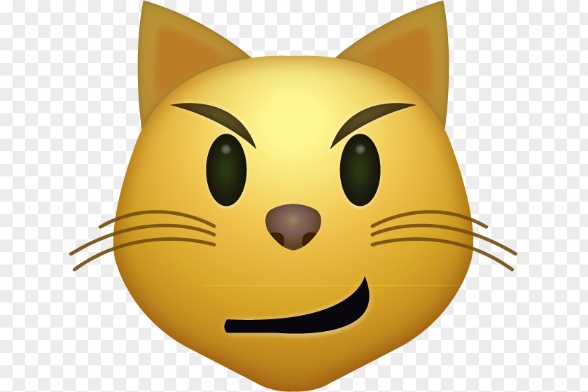 Cat Face With Tears Of Joy Emoji Smile IPhone PNG