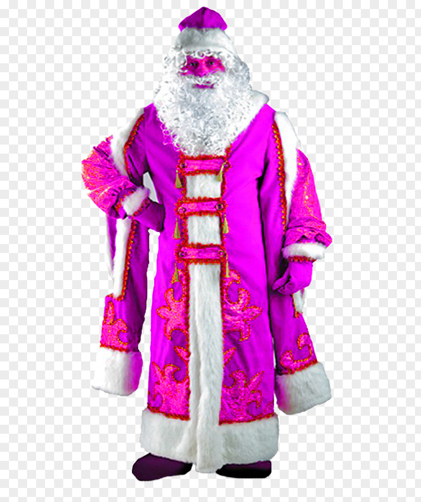 Claus Santa Costume Ded Moroz Snegurochka Carnival PNG
