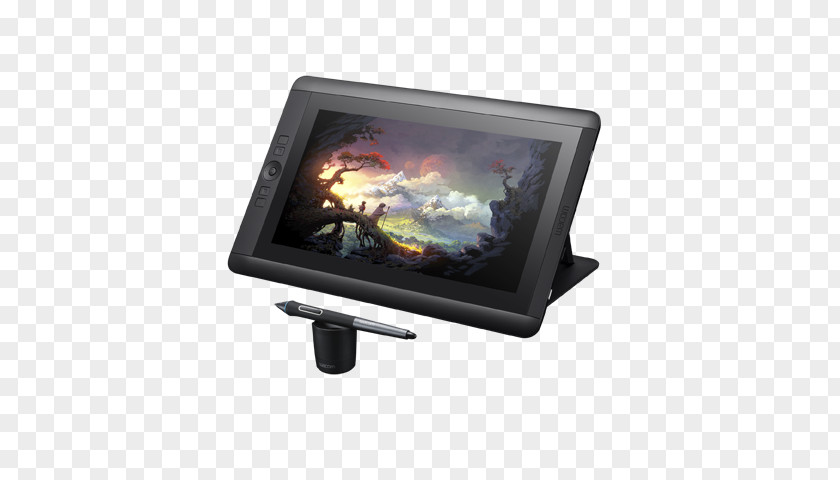 Graphics Tablet29.9 Cm X 17.1 LCD Digital Writing & Tablets Wacom Cintiq 27QHDComputer 13HD PNG