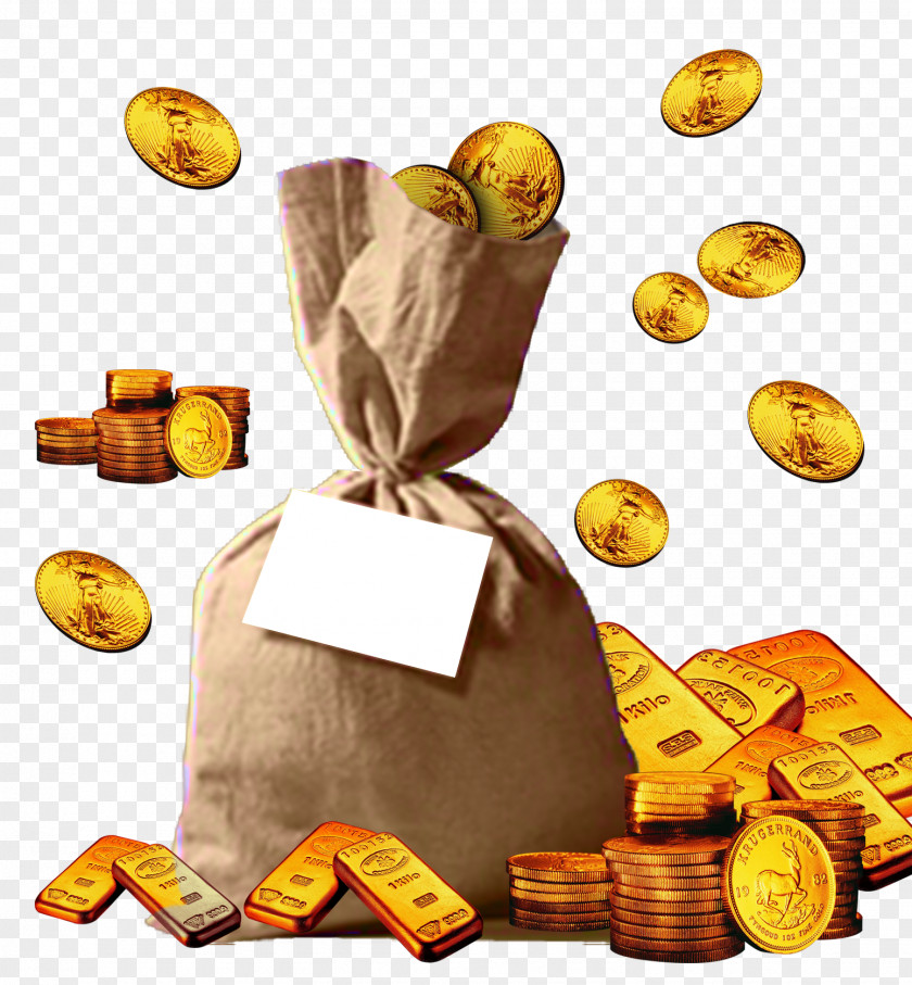 Silver Money Poster PNG