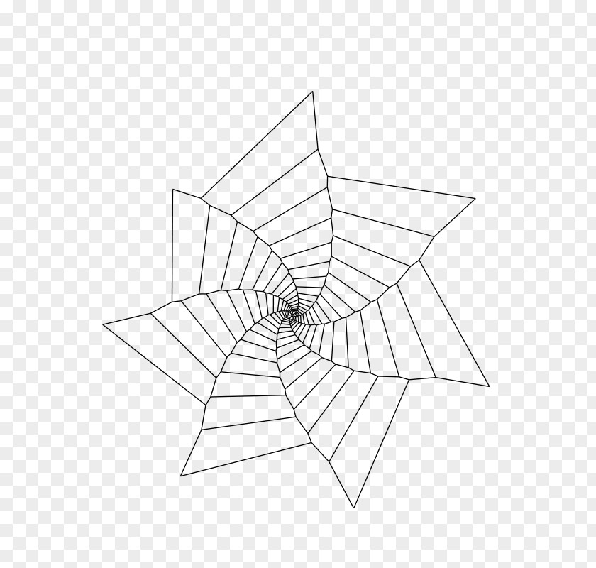 Spider Web Coloring Book Drawing PNG