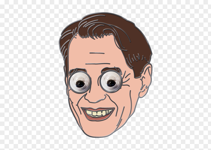 Zhang Tooth Grin Cheek Googly Eyes PNG