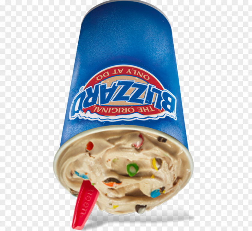 Blizzard Reese's Peanut Butter Cups Chocolate Brownie Sundae Banana Split Ice Cream PNG