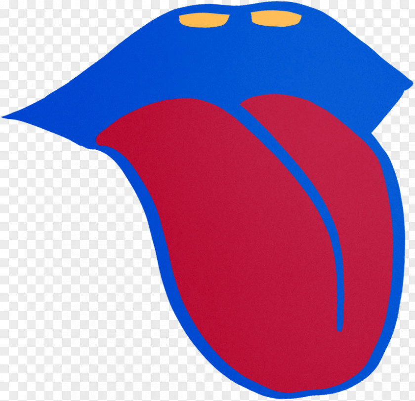 Electric Blue Red Headgear PNG