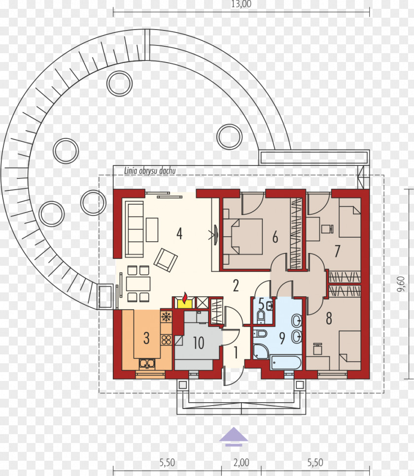 House Plan Project Bedroom Kitchen PNG