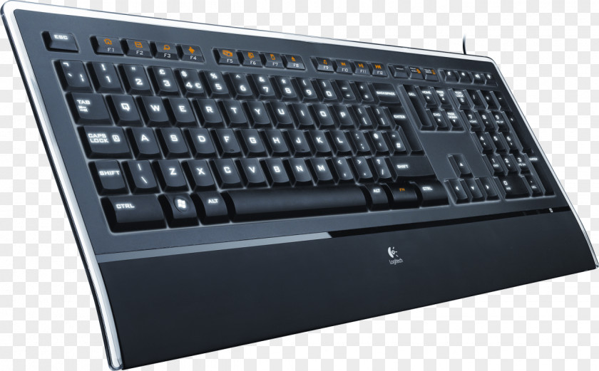 Keyboard Computer Keypad Logitech Peripheral PNG