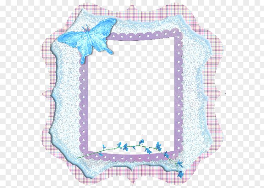 Yaar Picture Frames Blue PNG