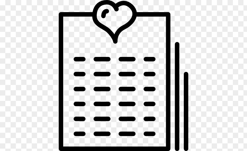 Linear Calendar Heart Valentine's Day Romance Cupid Love PNG
