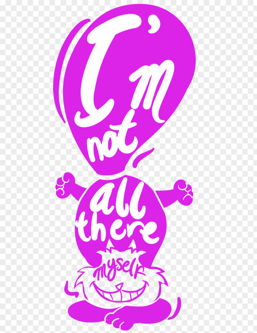 All By Myself Sticker Pink M Character Clip Art PNG