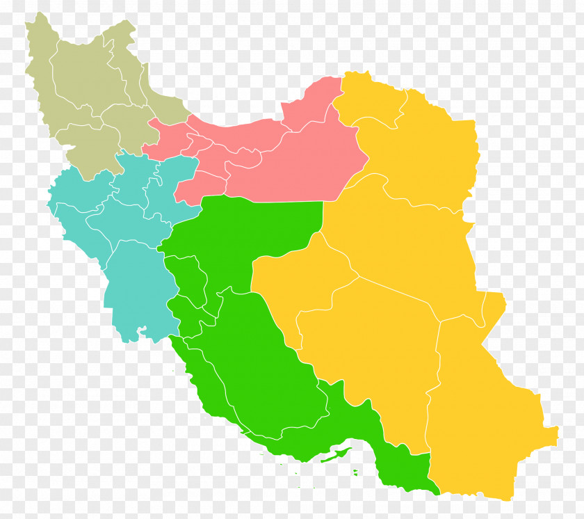 Azerbaijan Regions Of Iran Atropatene Ostan Administrative Division PNG