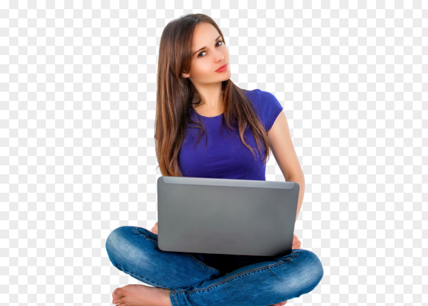 Laptop Woman Image World Wide Web PNG