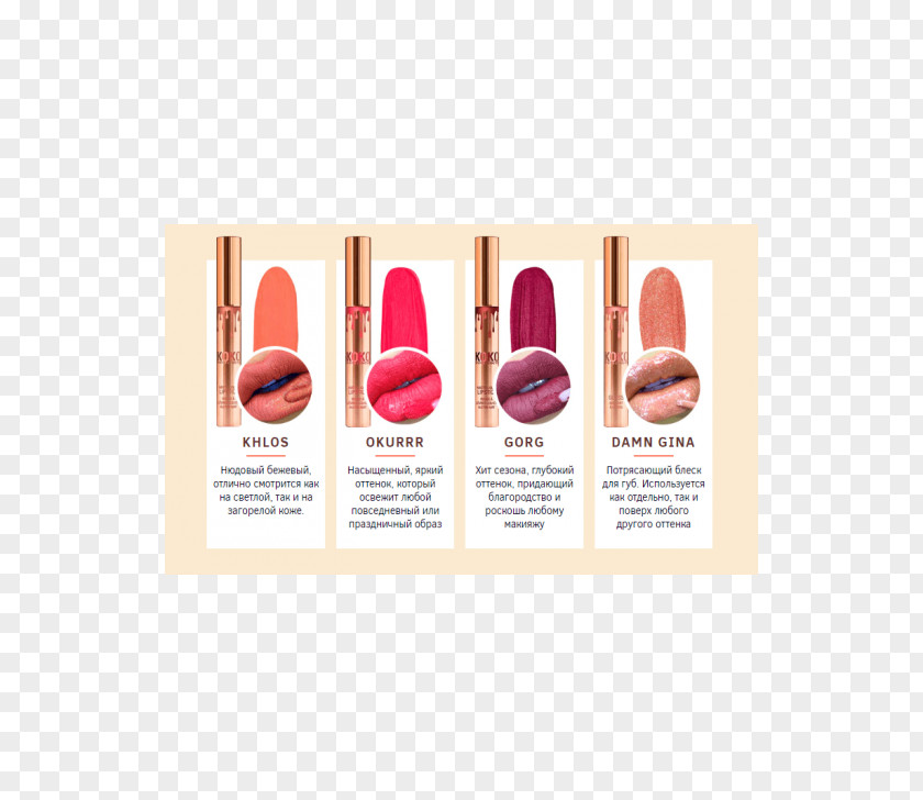 Lipstick Pomade Kylie Cosmetics Marketing PNG
