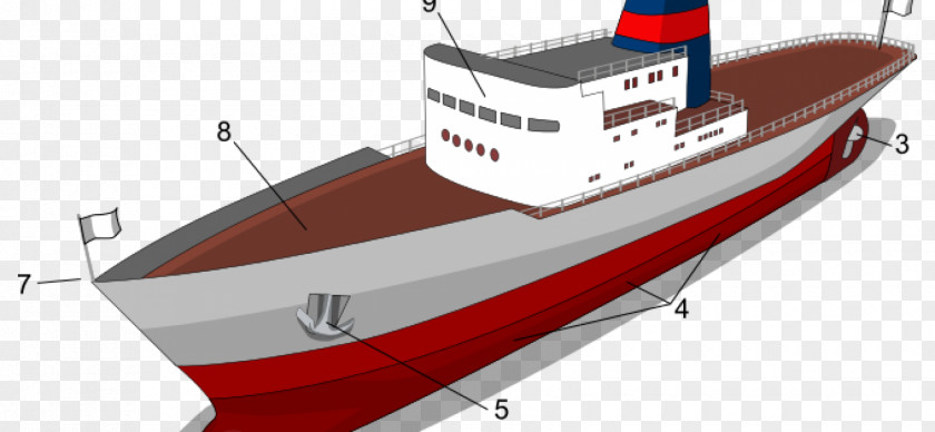 Ship Model Boat Bridge Stern PNG