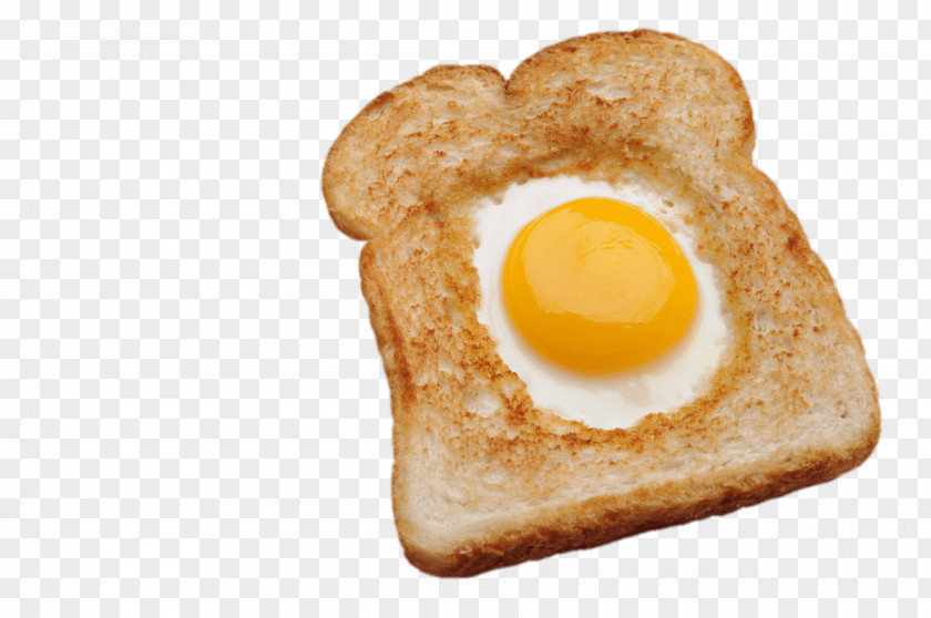 Toast Breakfast Fried Egg Ham And Eggs PNG