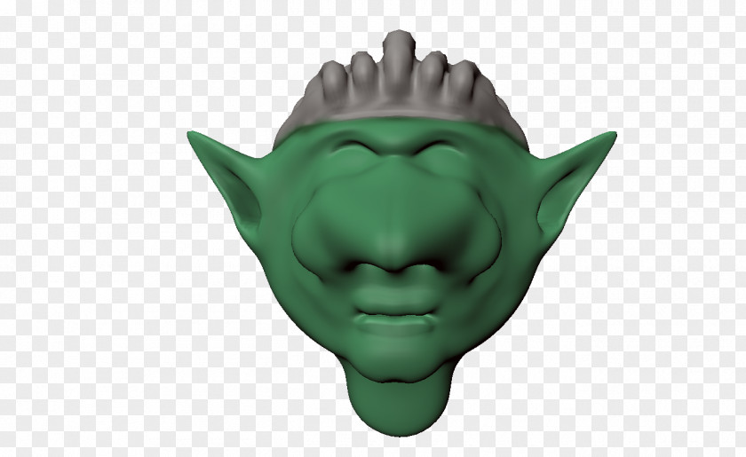 Cartoon Goblin Jaw Figurine Character Fiction PNG