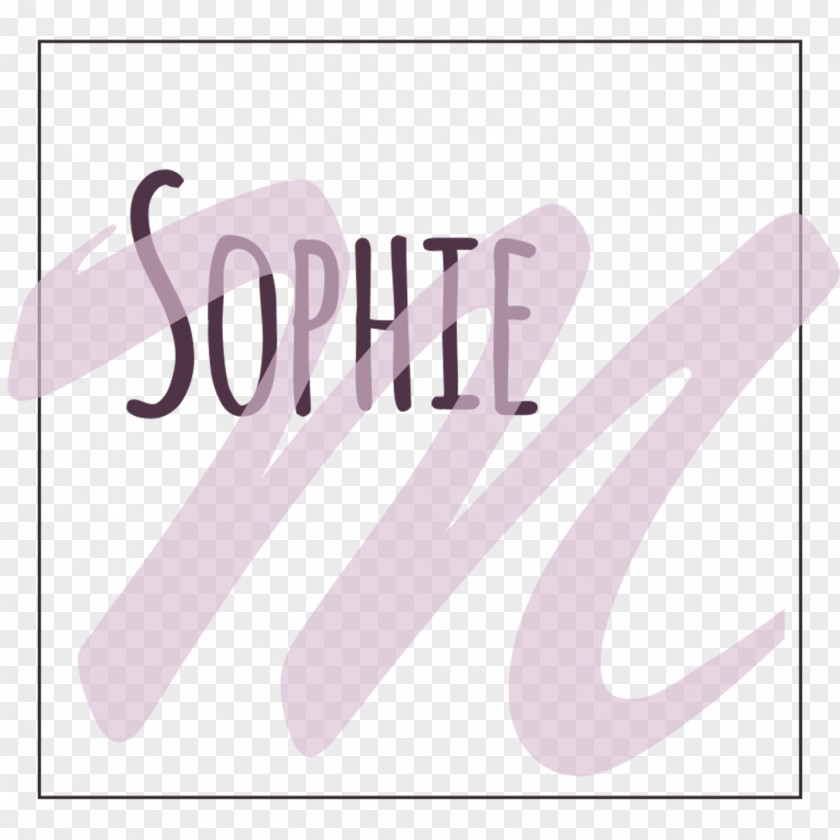 Design Logo Brand Pink M Font PNG