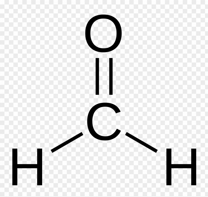 Formaldehyde Structure Chemical Compound Chemistry PNG