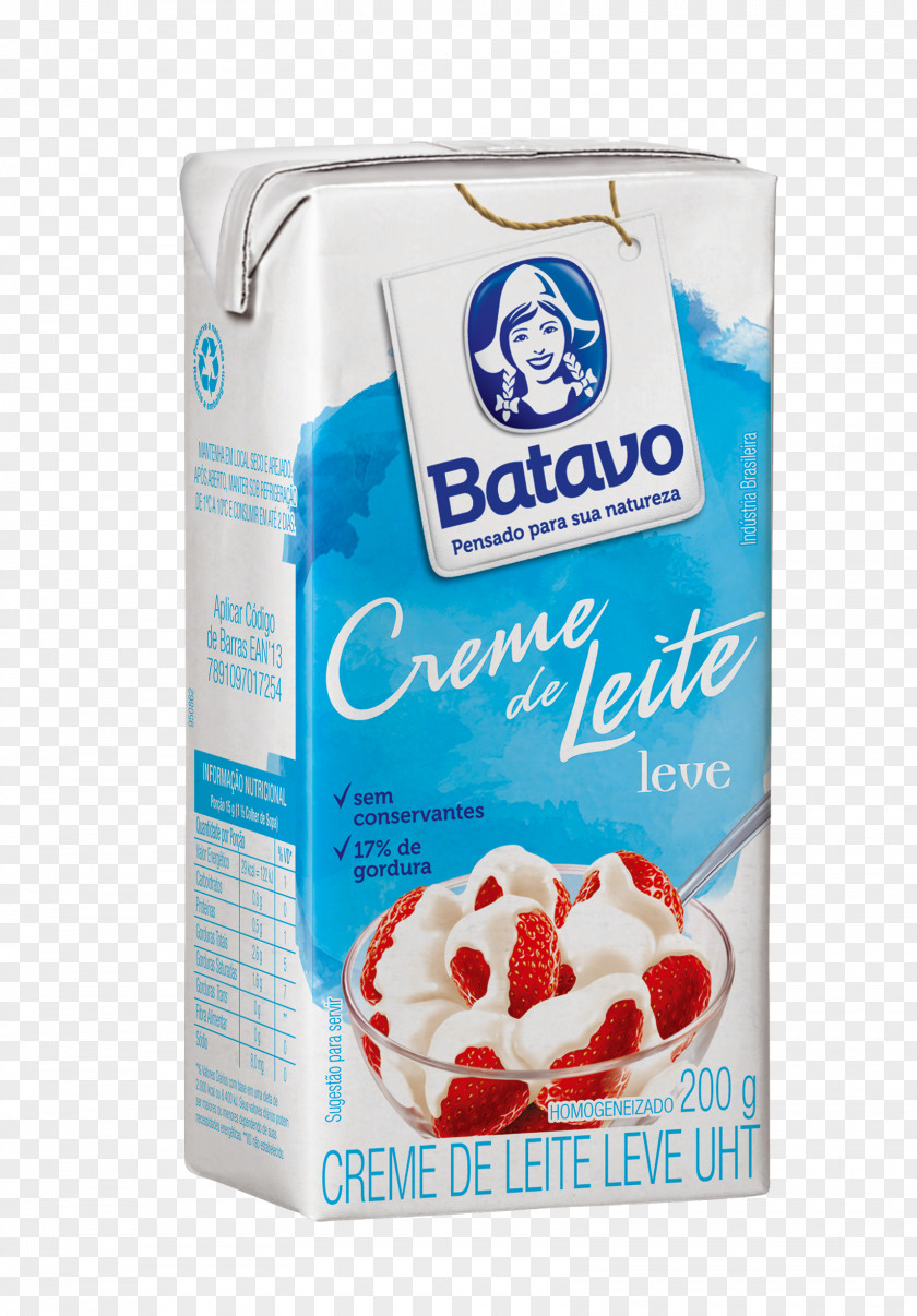 Milk Ice Cream Custard Batavo PNG