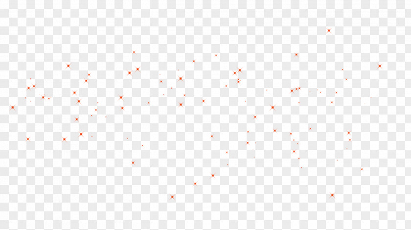 Orange Star Effect Element Area Pattern PNG