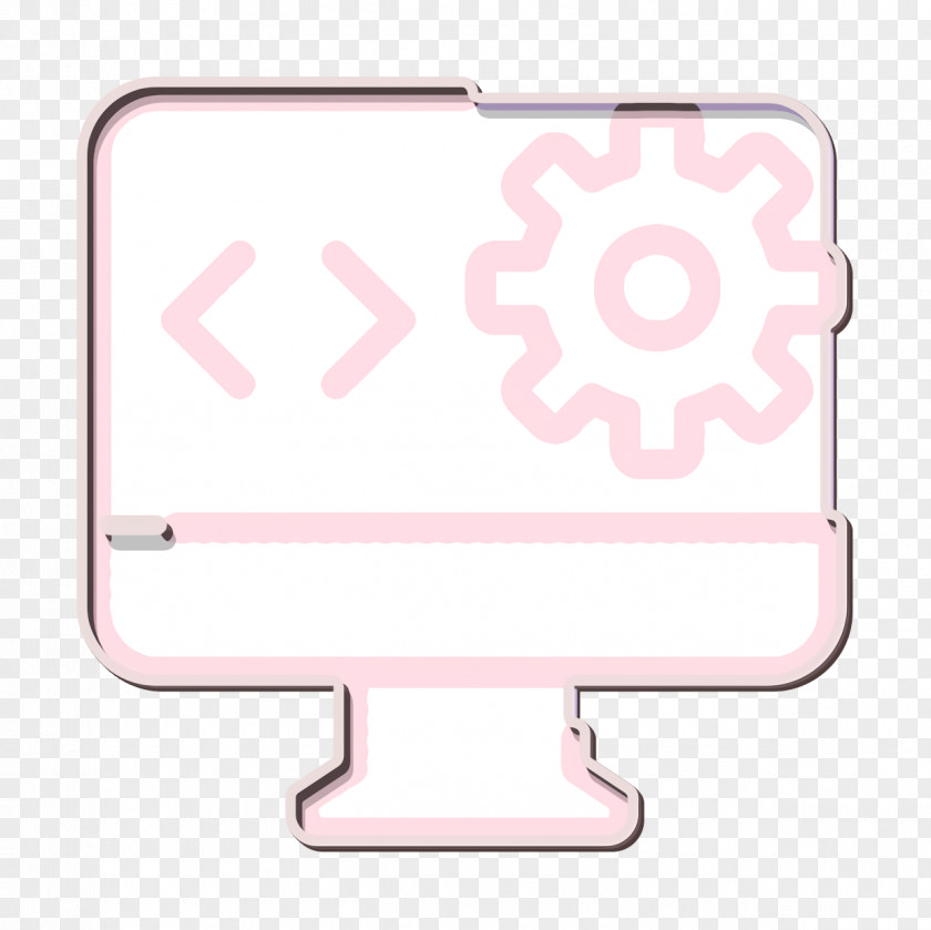 Rectangle Label Gear Icon PNG