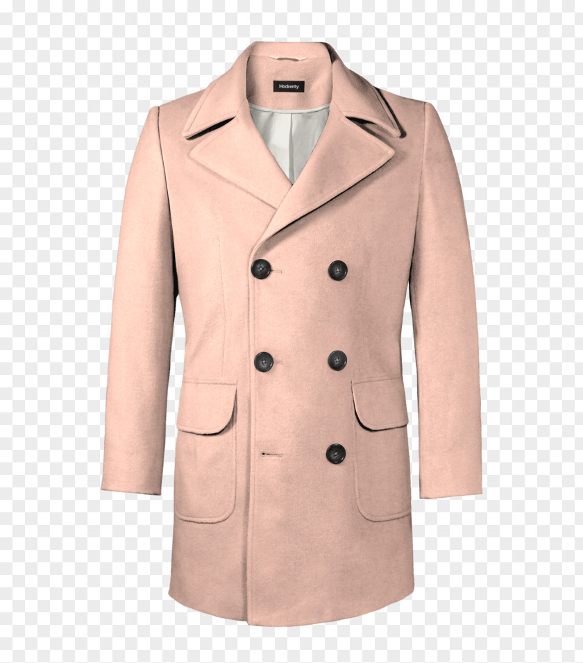 Shirt Trench Coat Overcoat Pea Hood PNG
