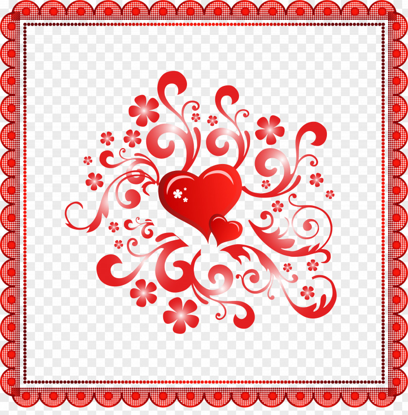 Valentine Love Picture Frames PNG