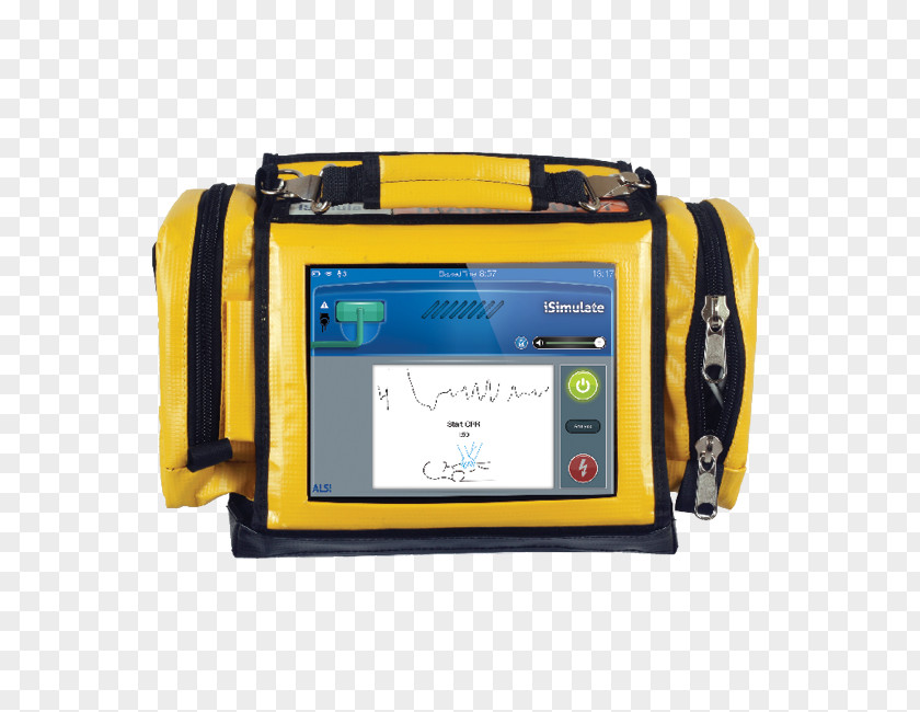 Aed Simulation Training Multimedia Defibrillation Defibrillator PNG