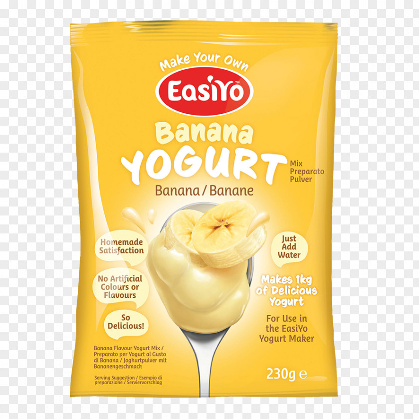 Banana Smoothies Yoghurt Greek Cuisine Cream Milk Custard PNG