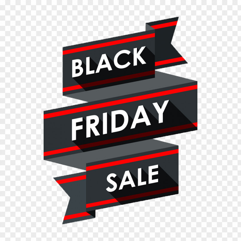Black Ribbons Friday Discounts And Allowances Ribbon Advertising PNG