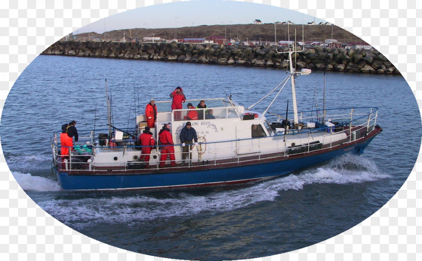 Fishing Trawler Gule Rev Go-Fishing Water Transportation PNG