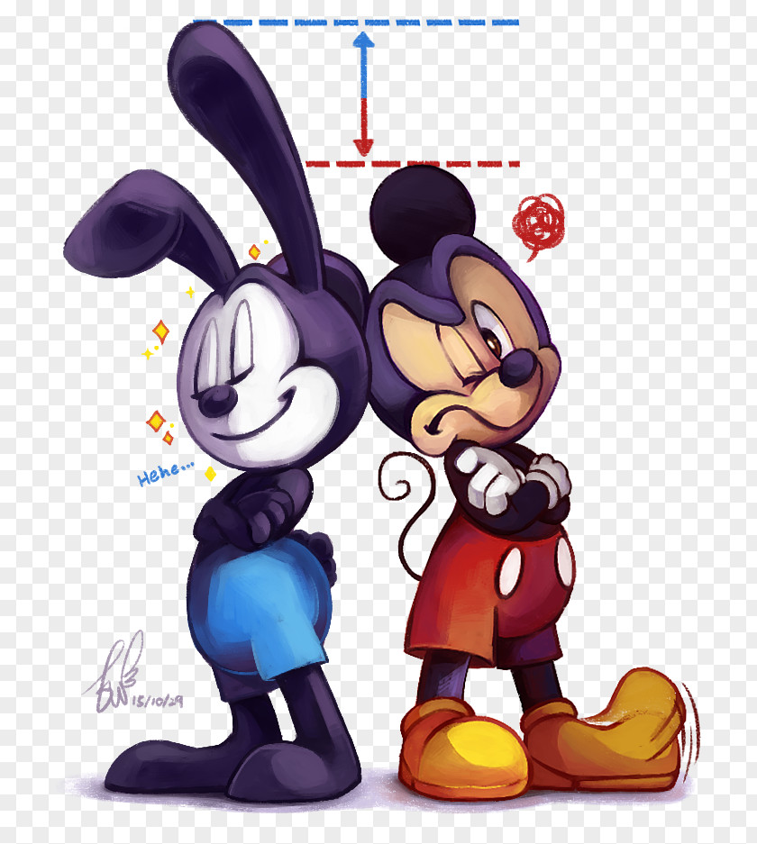 Oswald The Lucky Rabbit Epic Mickey Mouse Walt Disney Company Easter Bunny PNG