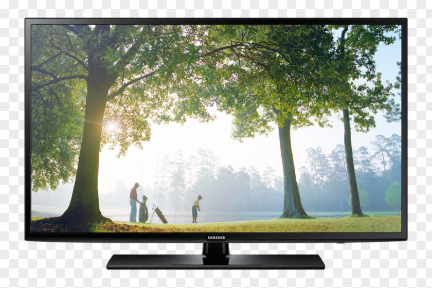 Samsung LED-backlit LCD Smart TV Television 1080p PNG