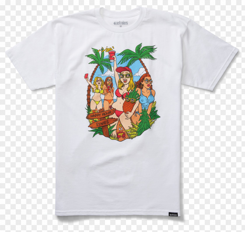 Tshirt Etnies Beach Party Mens T-Shirt Clothing Vans PNG