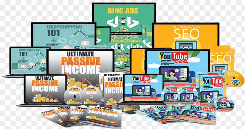 Ultimate Passive Income Brand PNG